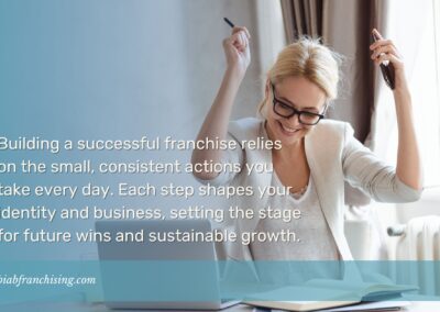 The Franchise Owner You Become Starts with Every Step You Take Today