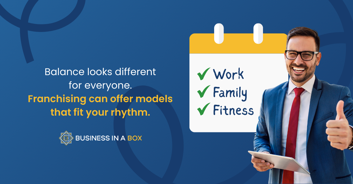 Franchising as a Path to a Balanced Lifestyle | Franchising | Business In A Box Franchising | John Balkhi
