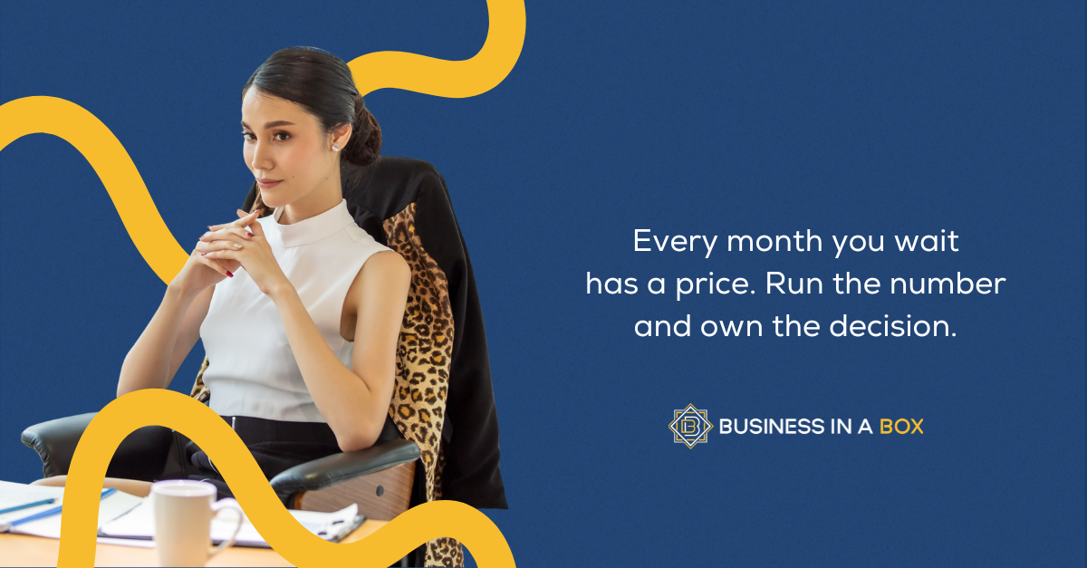 The Real Cost of Waiting One More Year to Buy a Franchise | Franchising | Business In A Box Franchising | John Balkhi