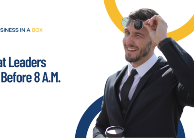 Your Morning is a Business Strategy